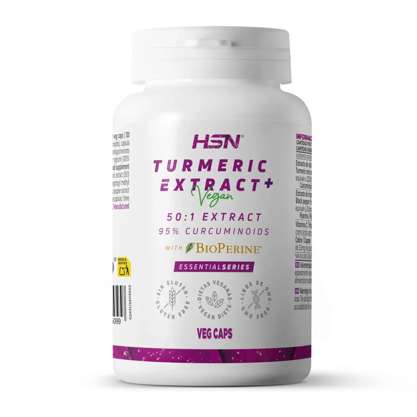 Turmeric bioperine